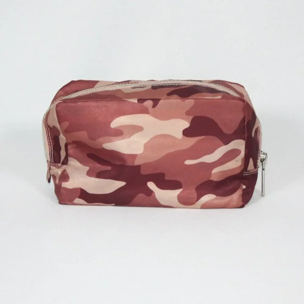 Rebecca Minkoff Pink Camouflage Make-Up Bag